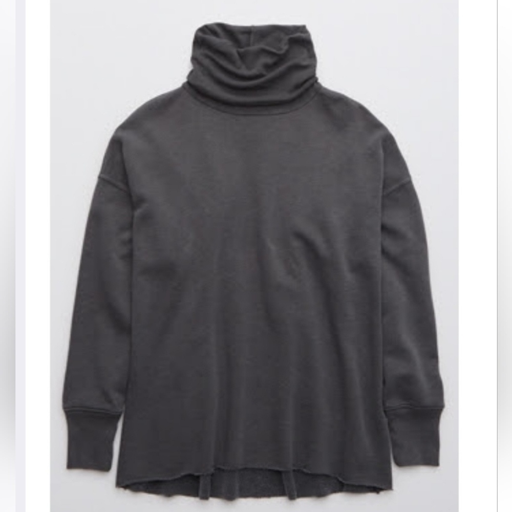 Aerie Fleece Turtleneck